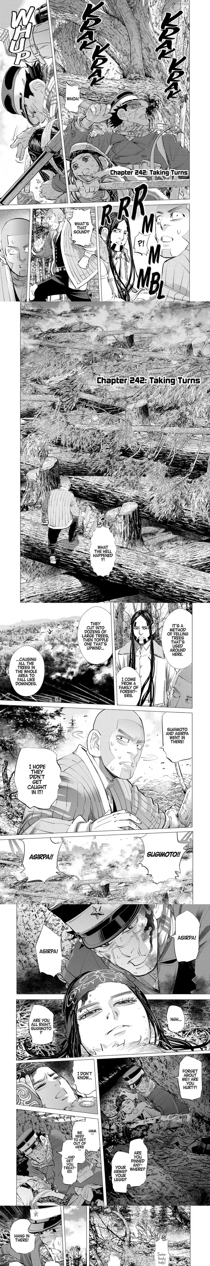 Golden Kamuy Chapter 242 image 1_optimized